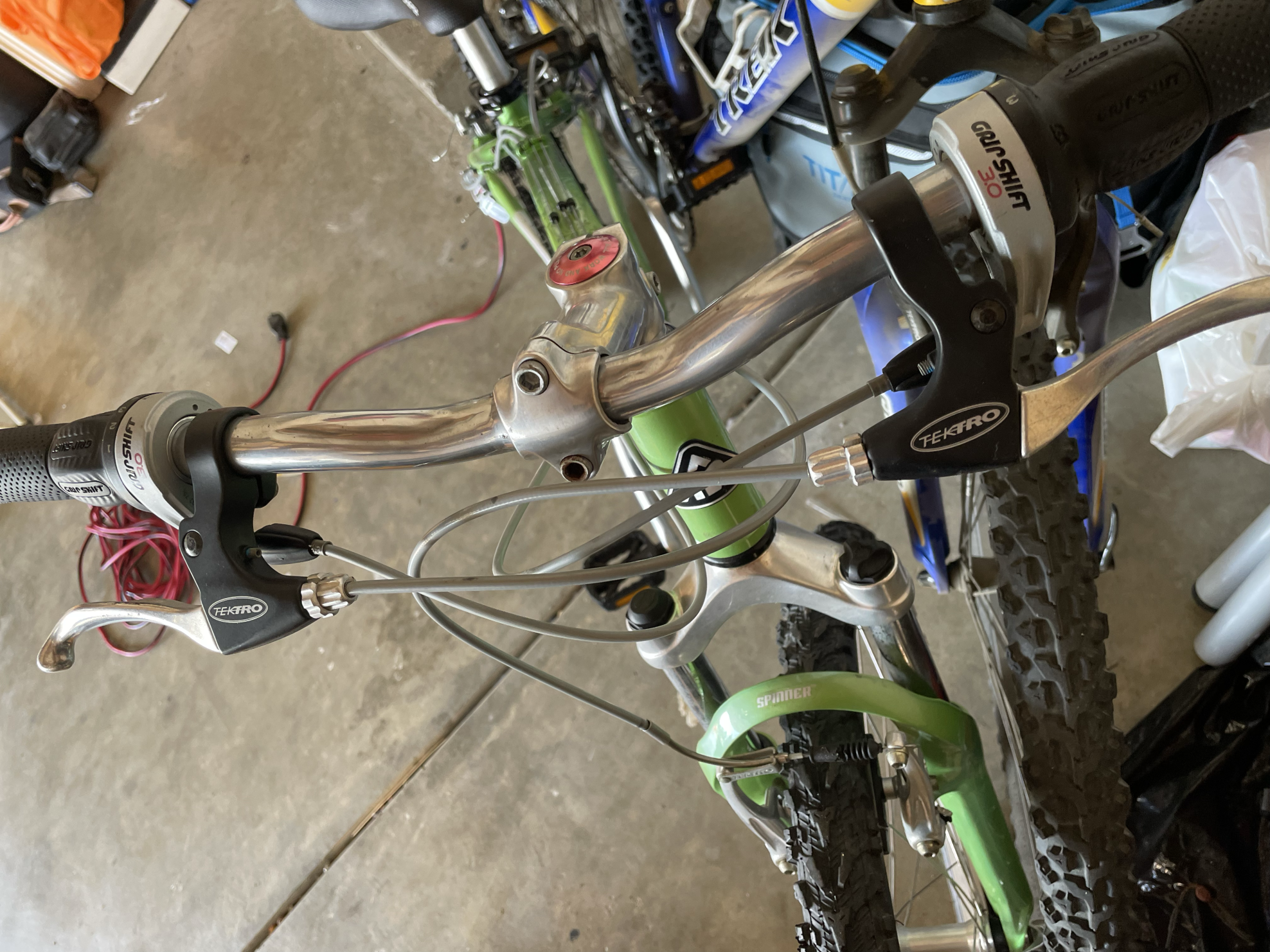 K2 T:Nine Trailhead 6061 aluminum Green