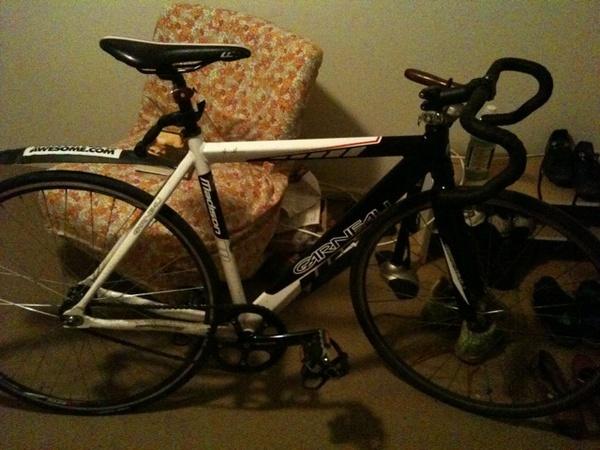 2008 Louis Garneau Madison Track  Black