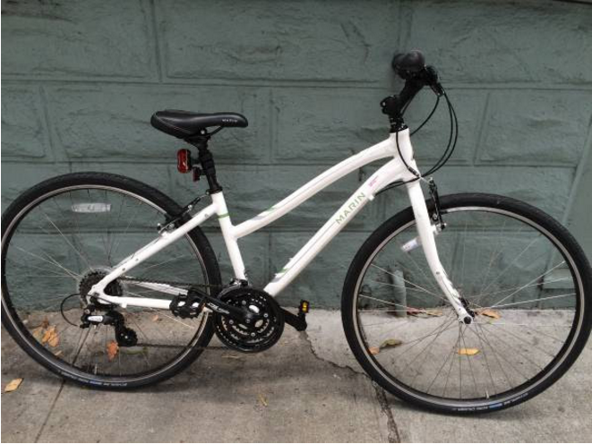 2014 Marin Bikes Kentfield CS2 White