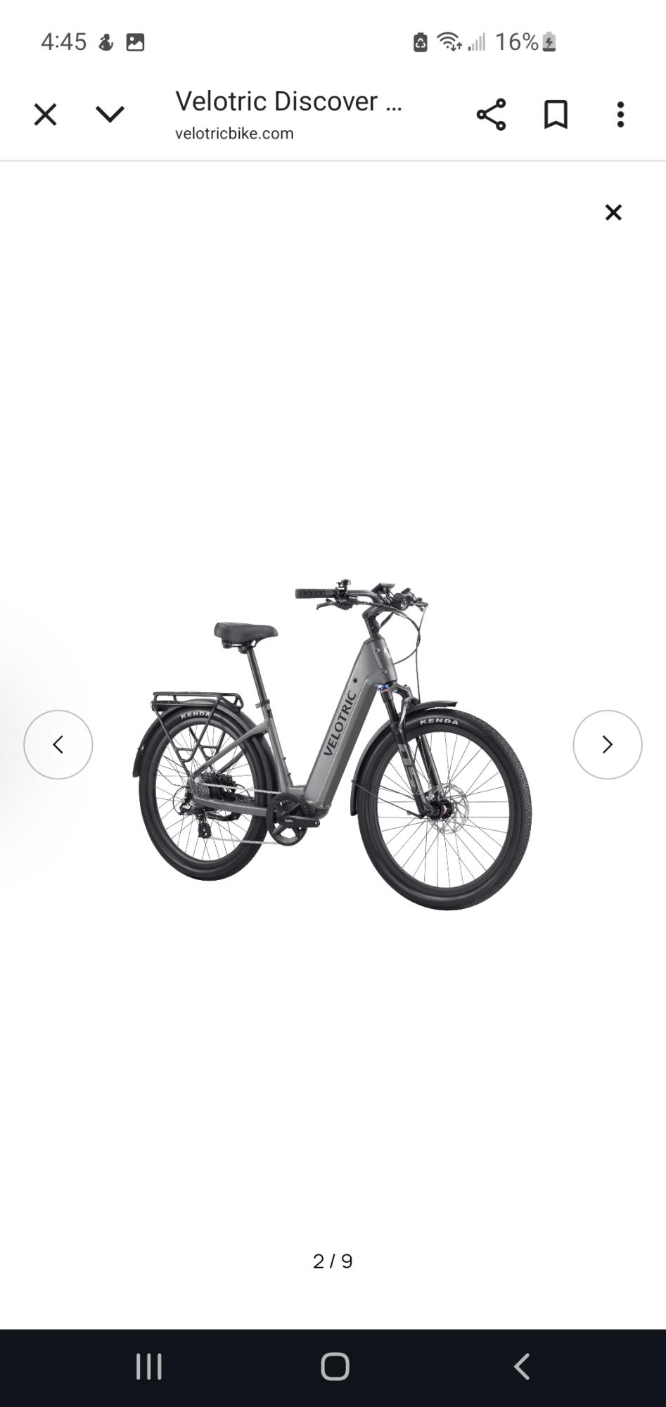 2024 Velotric Discover 2 Silver, gray or bare metal