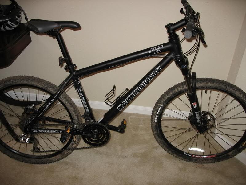 2008 Cannondale F5 Black