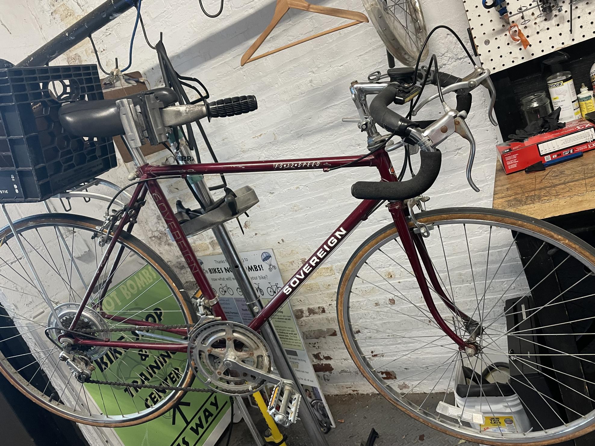 Sovereign Road bike Red