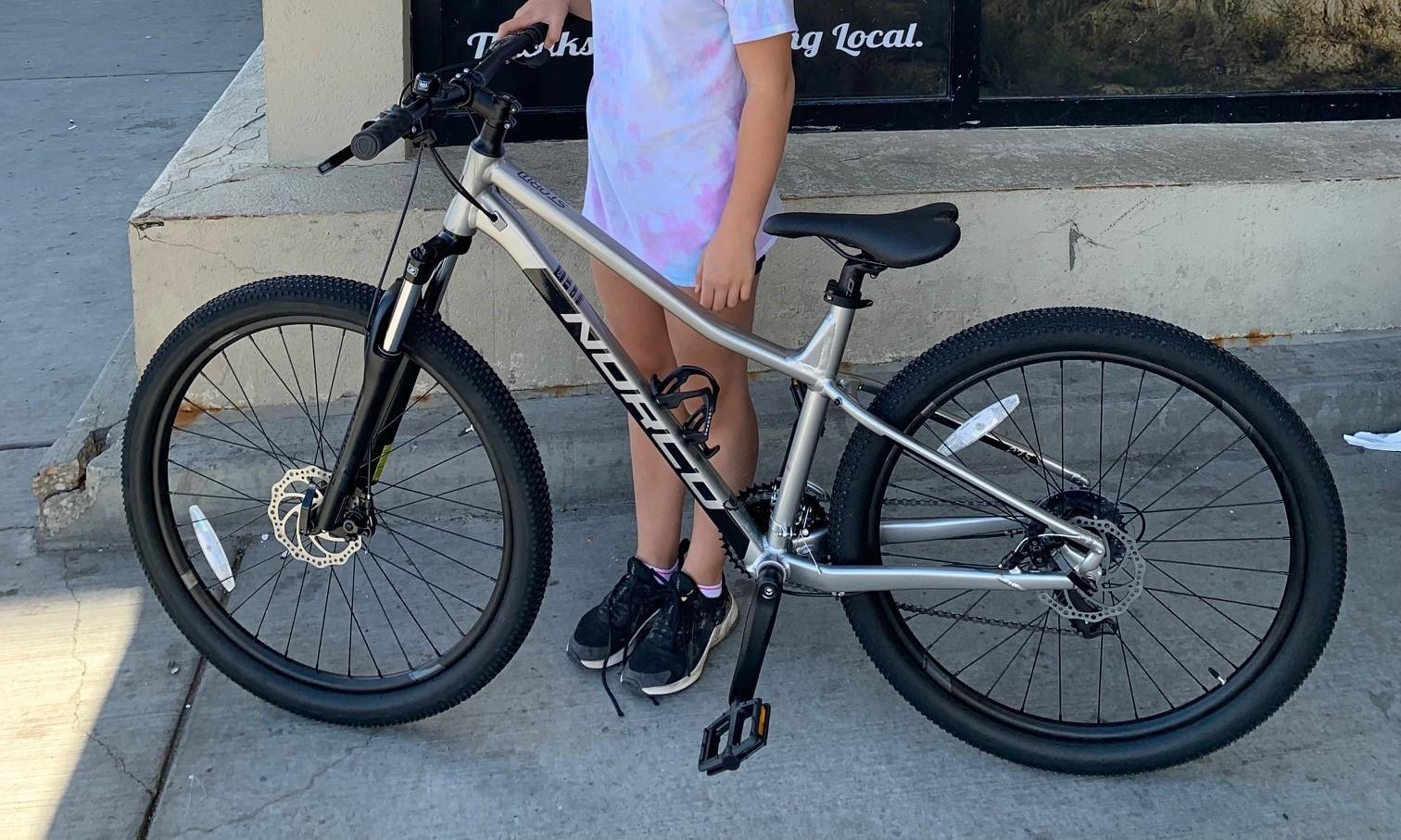 2021 Norco Bikes Storm 5 Small Silver, gray or bare metal and Black