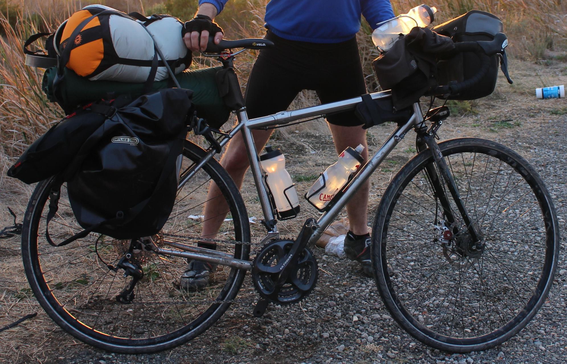 2015 Salsa Vaya Travel, with S&S couplers Silver, gray or bare metal