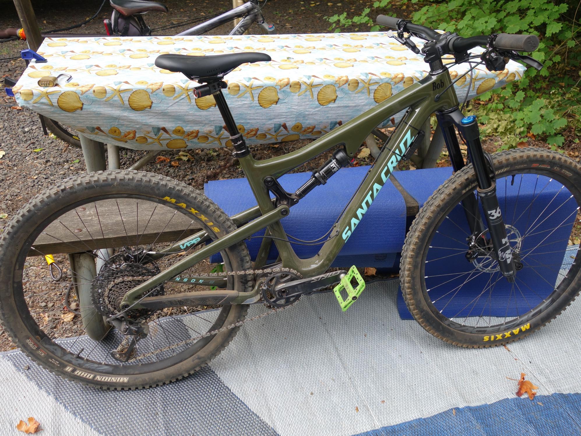 2018 Santa Cruz Bronson 2.1 Carbon S Limited Edition Green