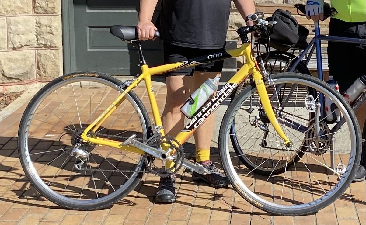 2006 Cannondale Road Warrior 800 Yellow or Gold