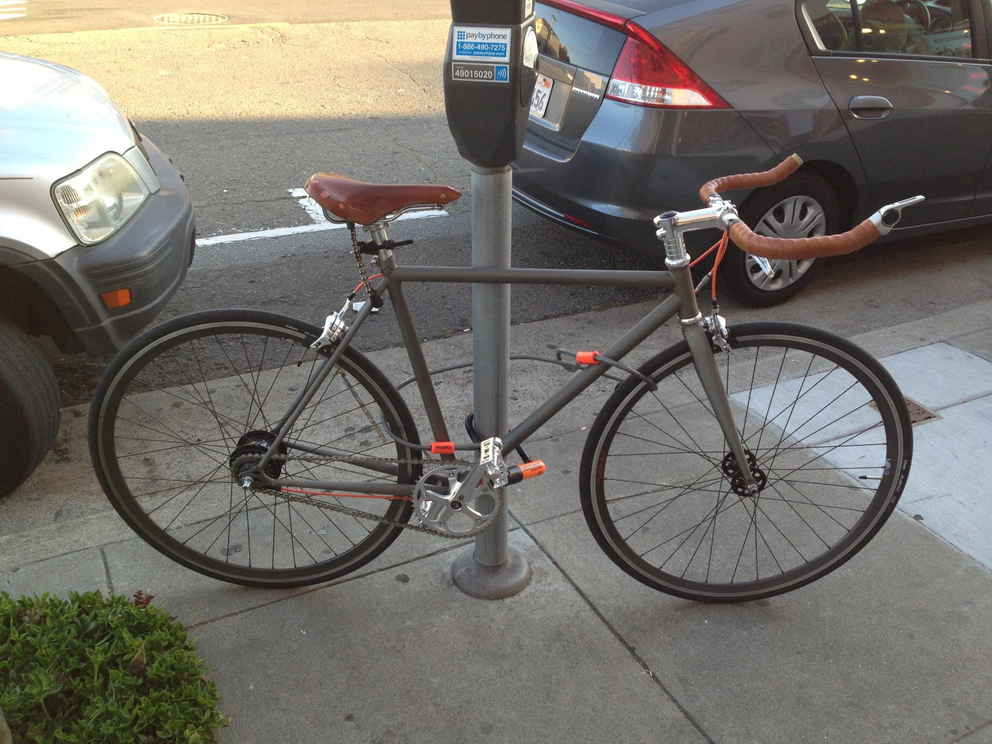 2012 Mission Bicycles Valencia  Silver or Gray