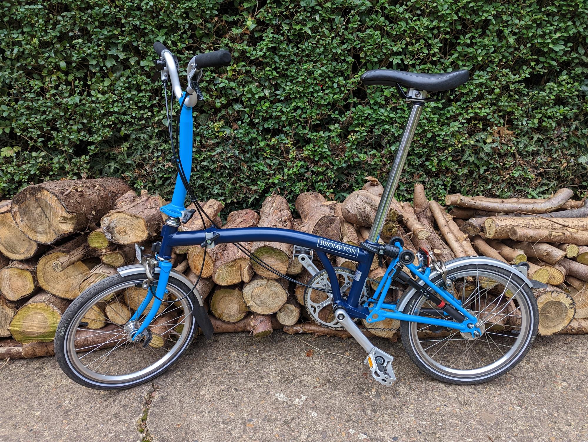 Brompton Bicycle M3L Blue