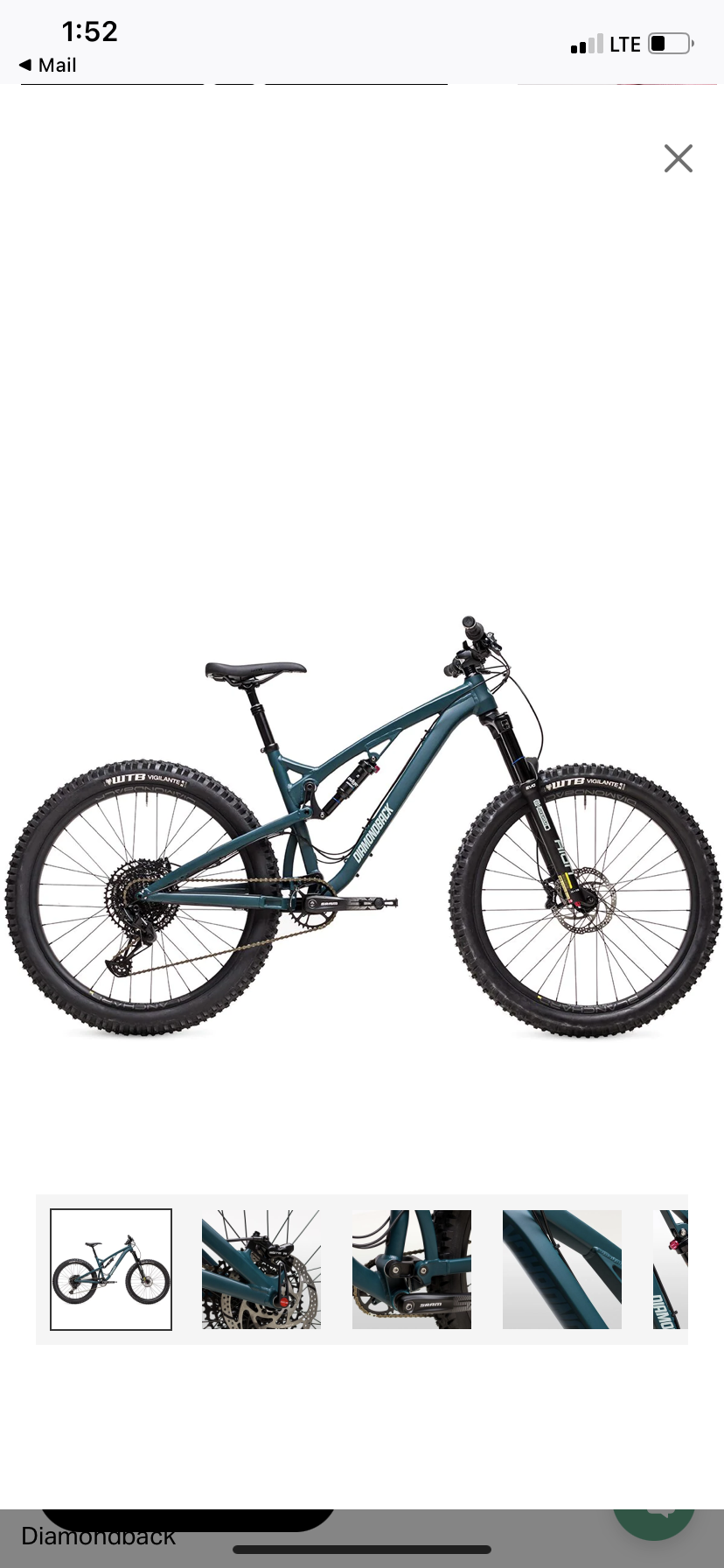 2022 Diamondback Catch 1 Teal