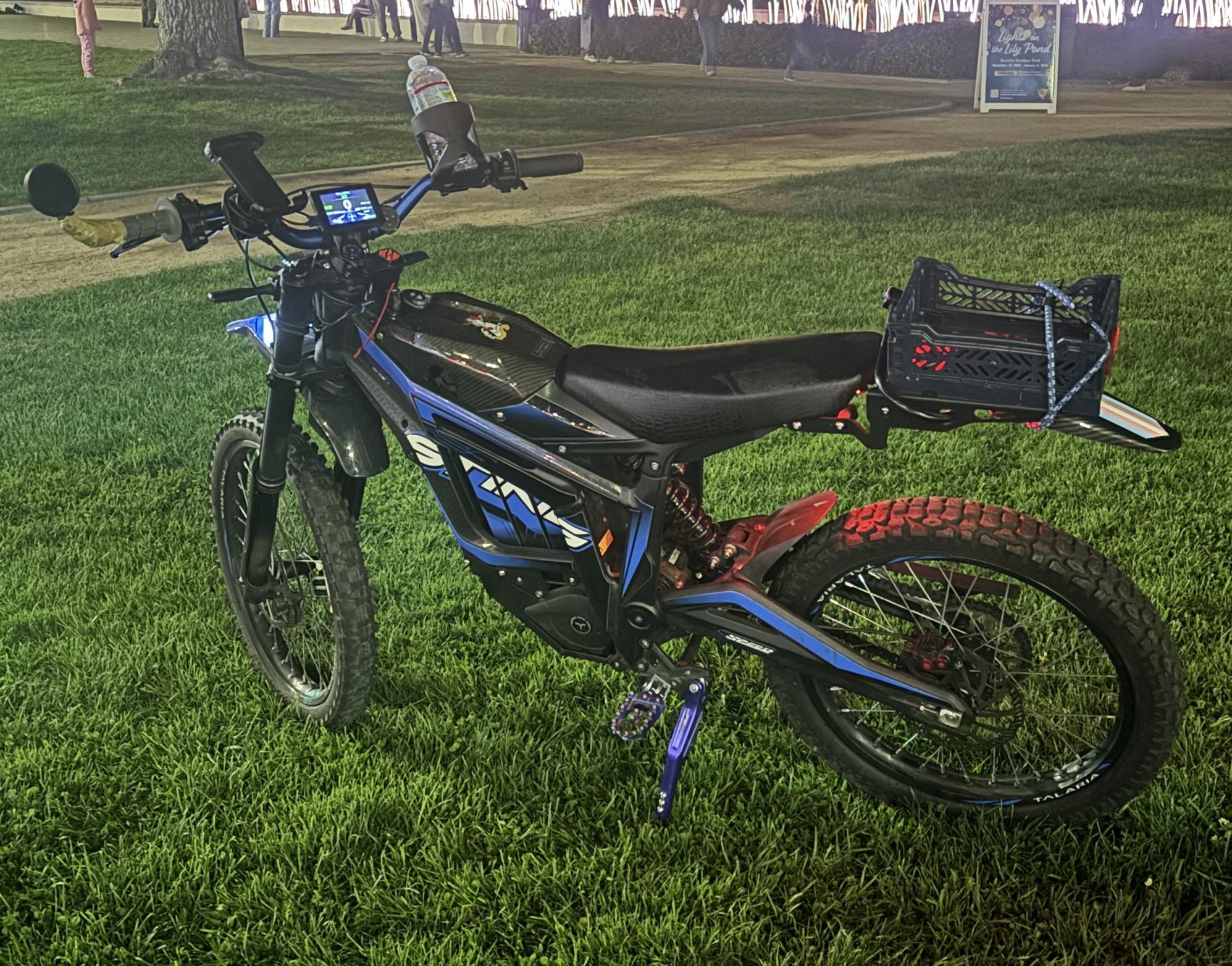 2023 Talaria TL4000 Black and Blue