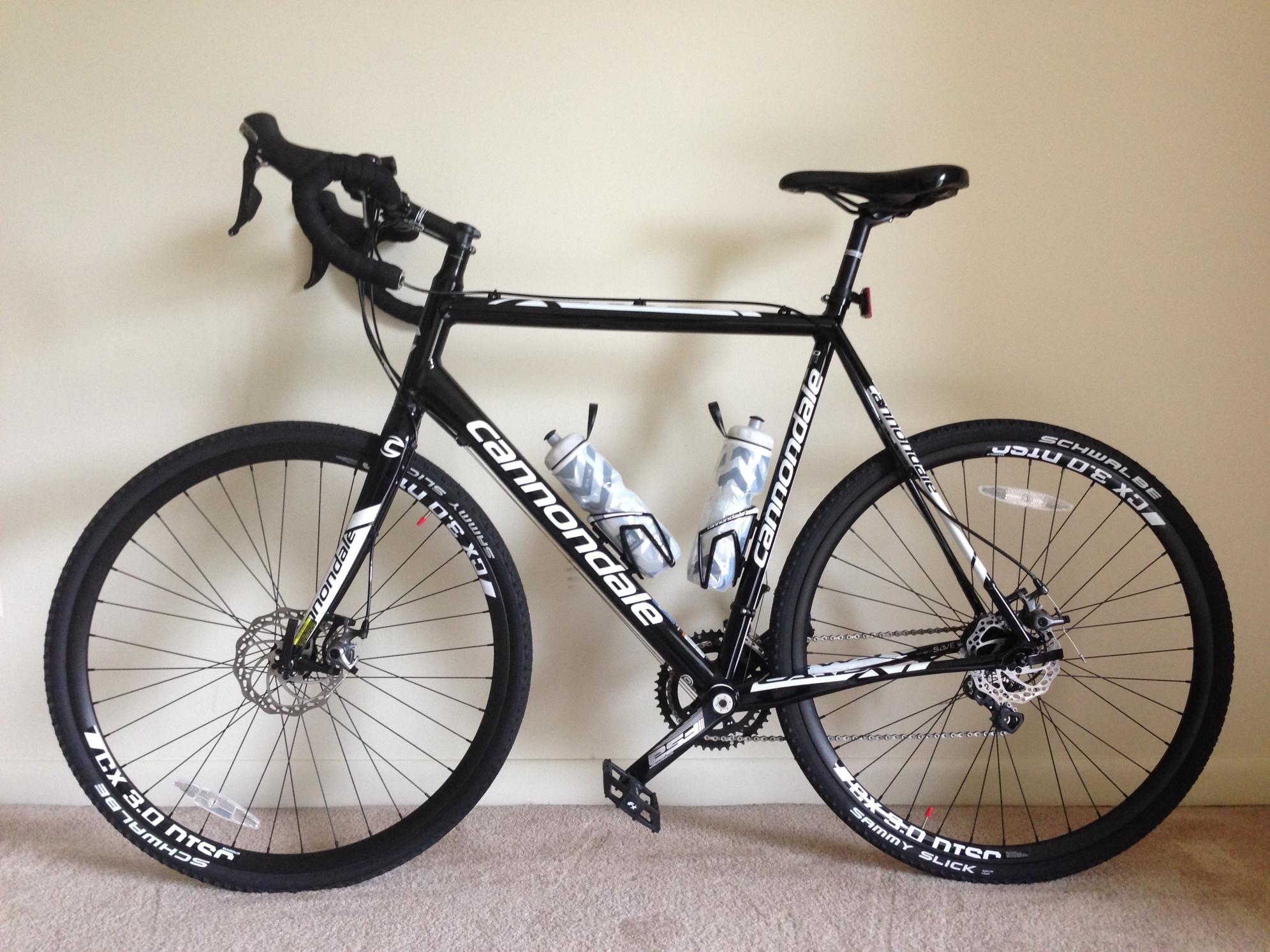 2016 Cannondale Caadx Black and White