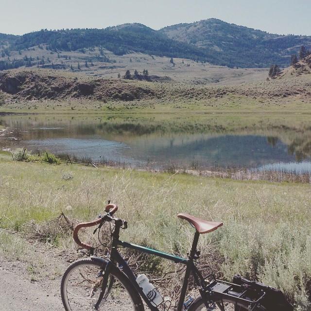 2010 Custom with Nashbar frame Nashbar touring Green