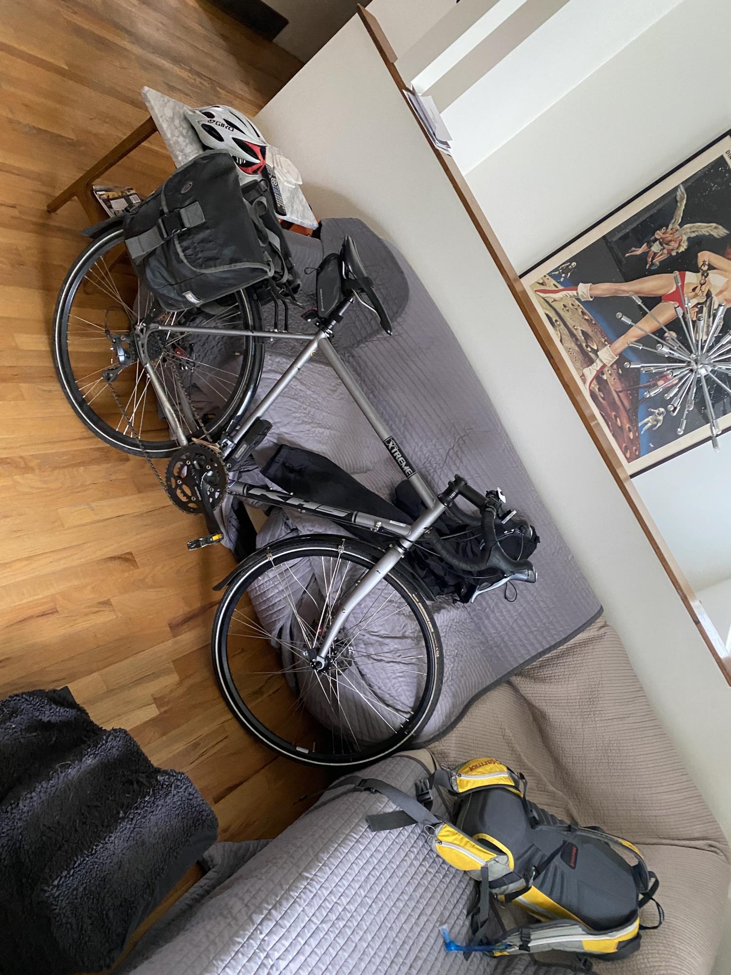 2016 KHS Bicycles Urban Xtreme Silver, gray or bare metal