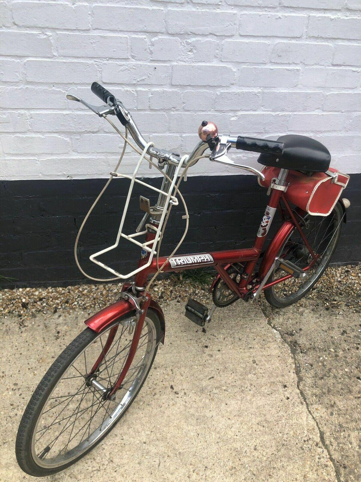 1981 Triumph Cycle Traffic Master Red