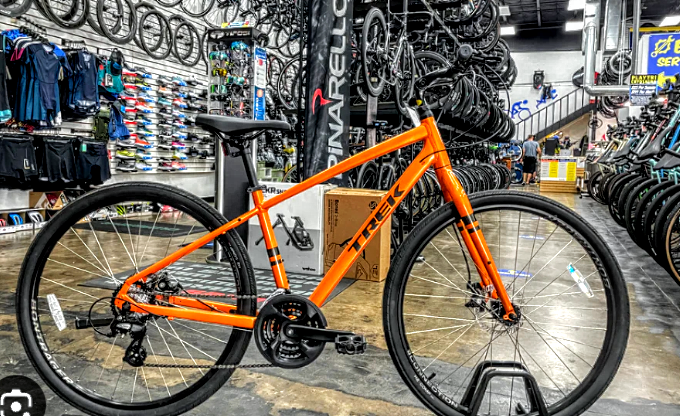 2021 Trek Verve 1 Orange