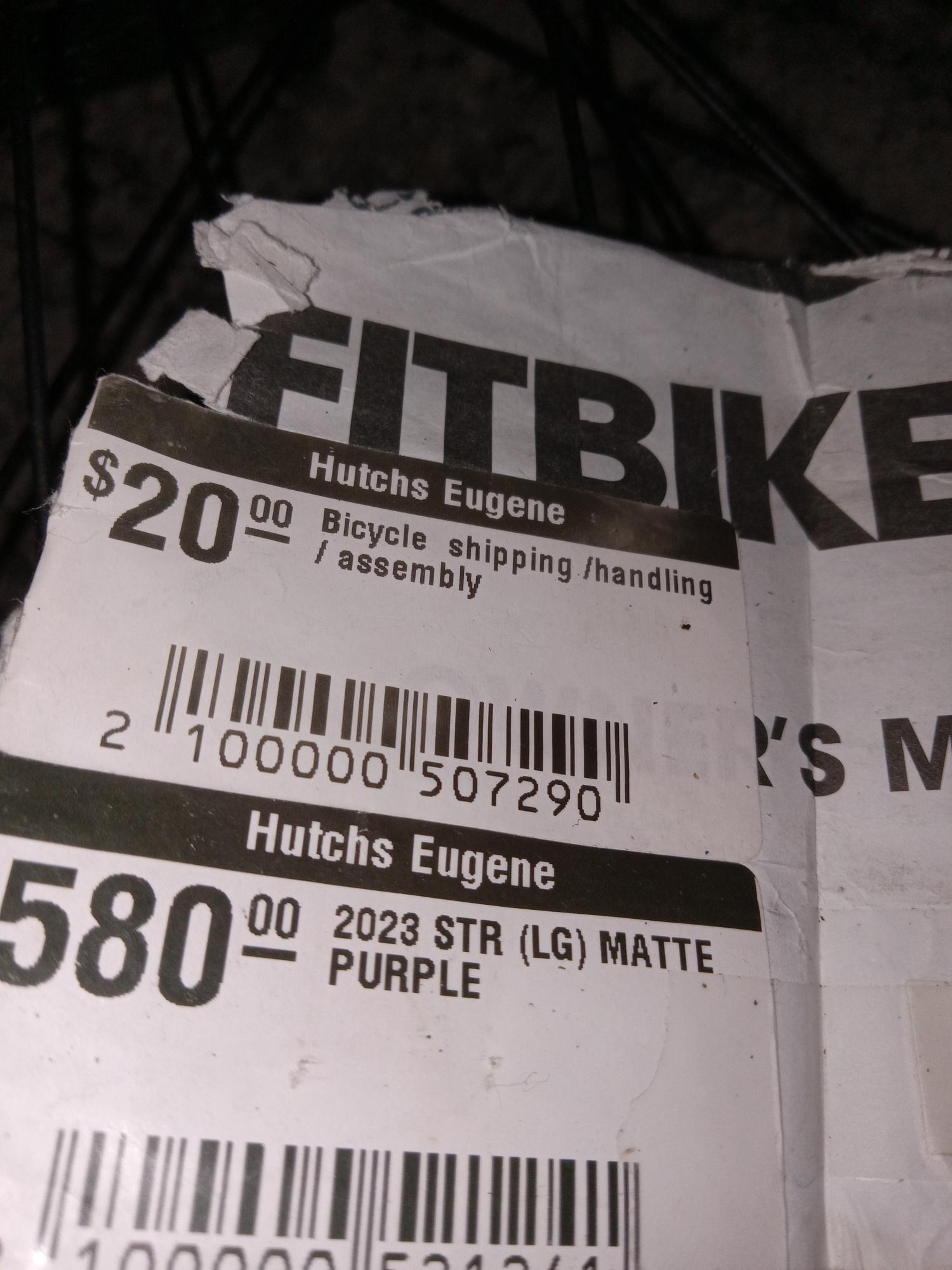 2023 Fit bike Co. 2023 STR Purple