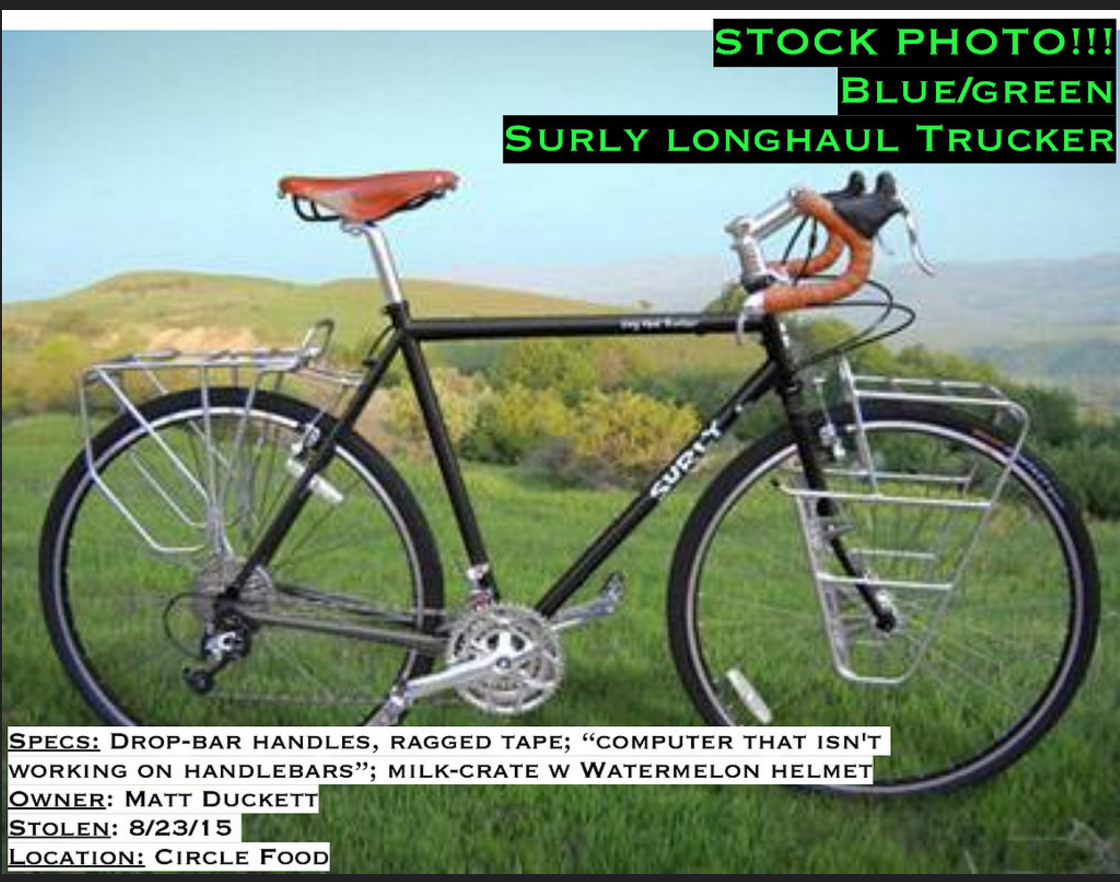 Surly Long Haul Trucker Blue and Green