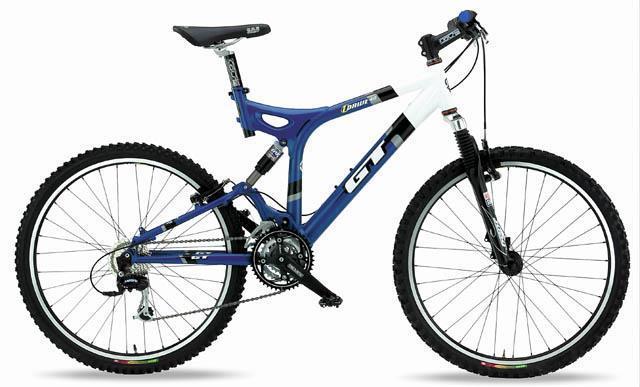 2001 GT Bicycles 2001 GT i-Drive 4.0 Blue and White