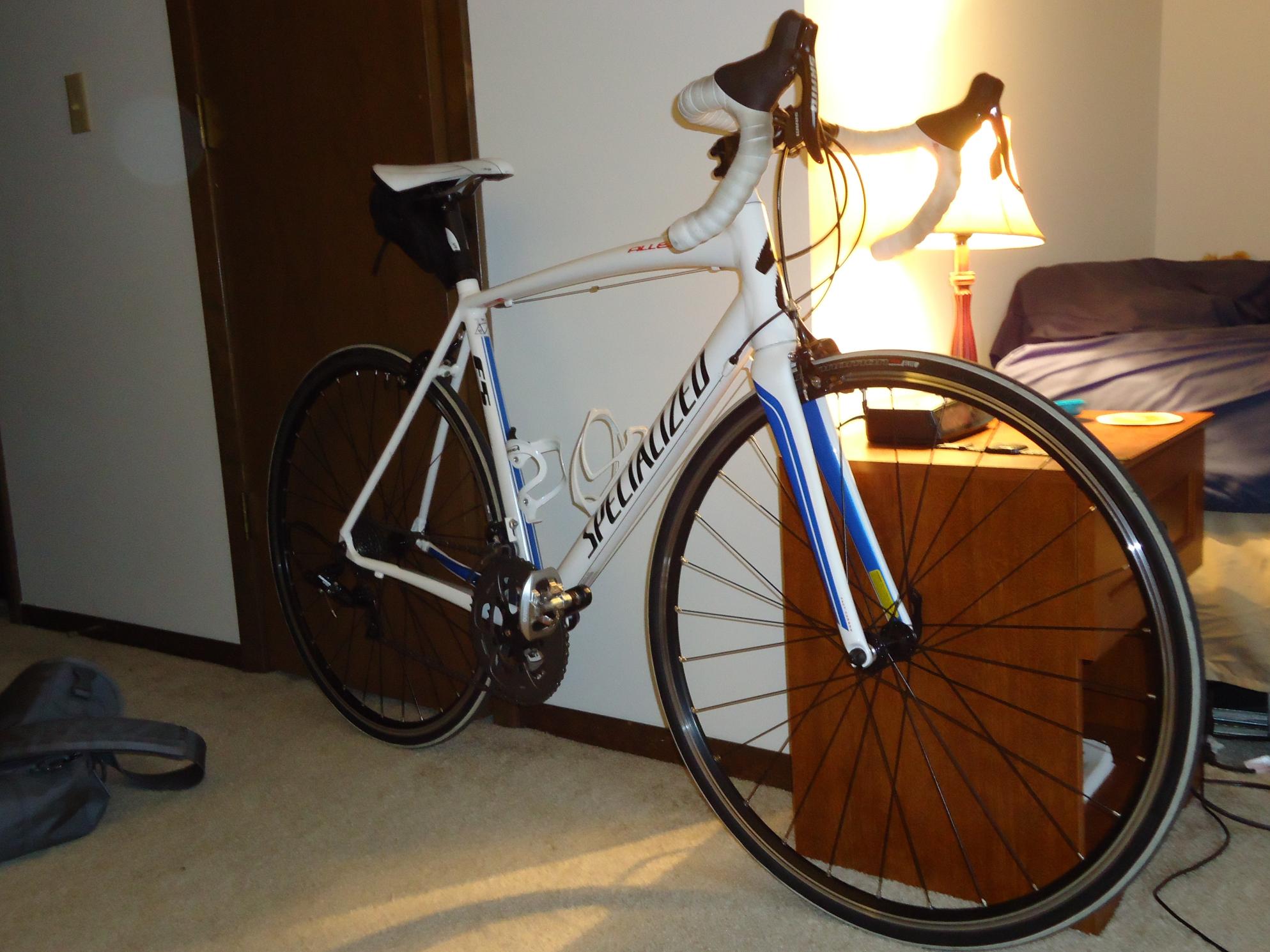 2011 Specialized Allez Comp  White and Blue