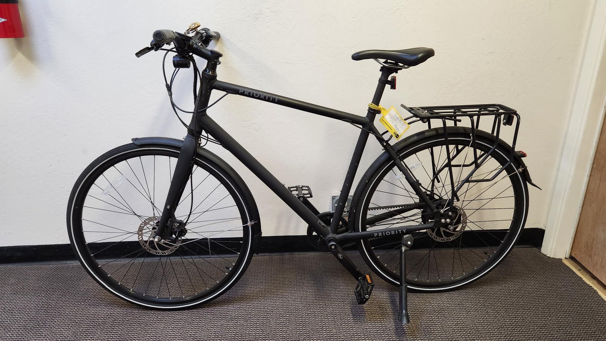 2022 Priority Bicycles Continuum Onyx Black
