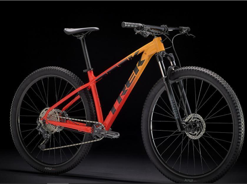 2022 Trek Marlin 7 Red and Yellow or Gold