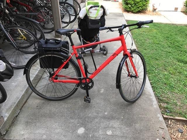 2017 Marin Bikes Fairfax SC 2 Orange