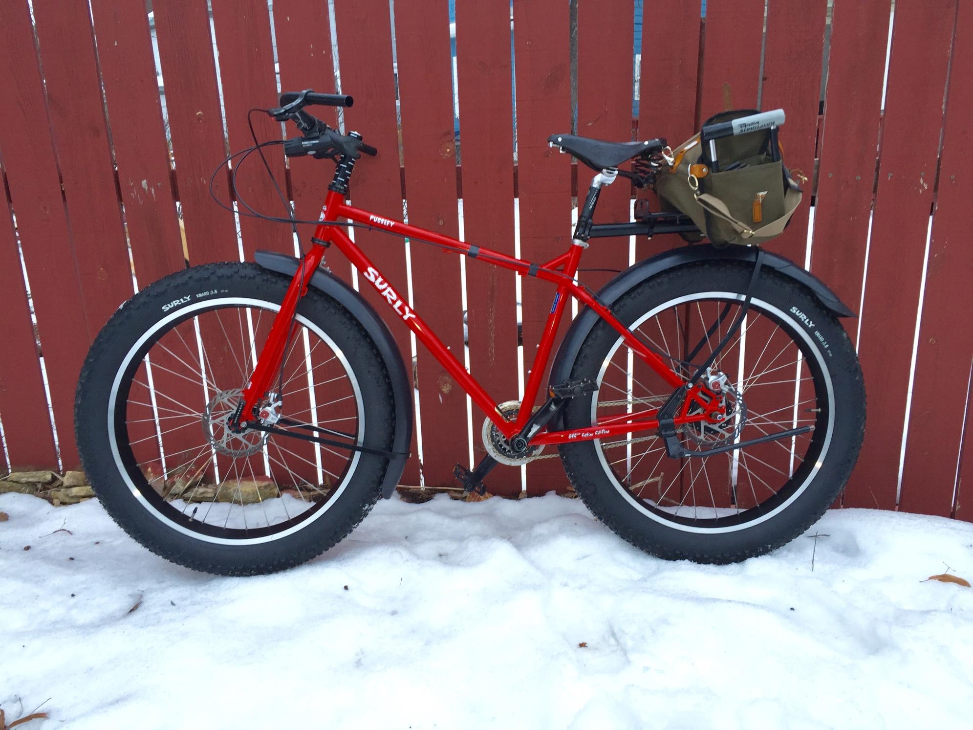 Surly Pugsley Red