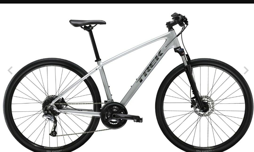 2019 Trek Silver, gray or bare metal