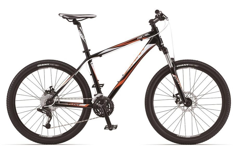2013 Giant Revel 1 W Black, Orange, and White