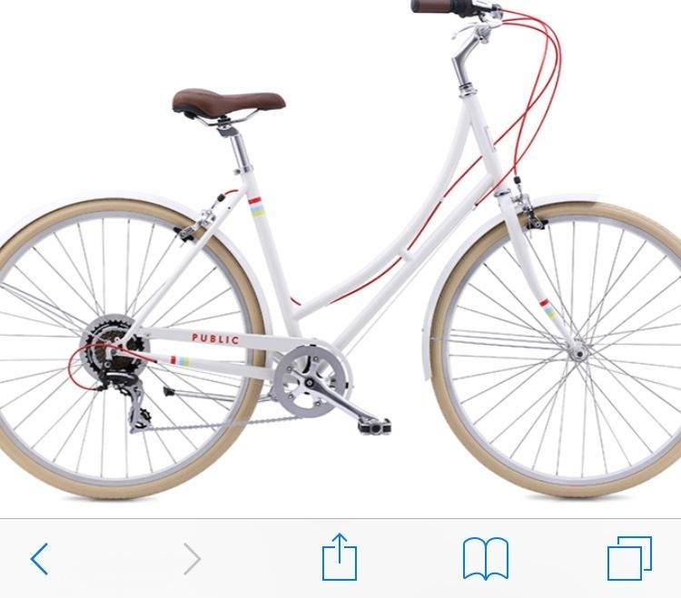 2016 PUBLIC bikes C7 White and Red