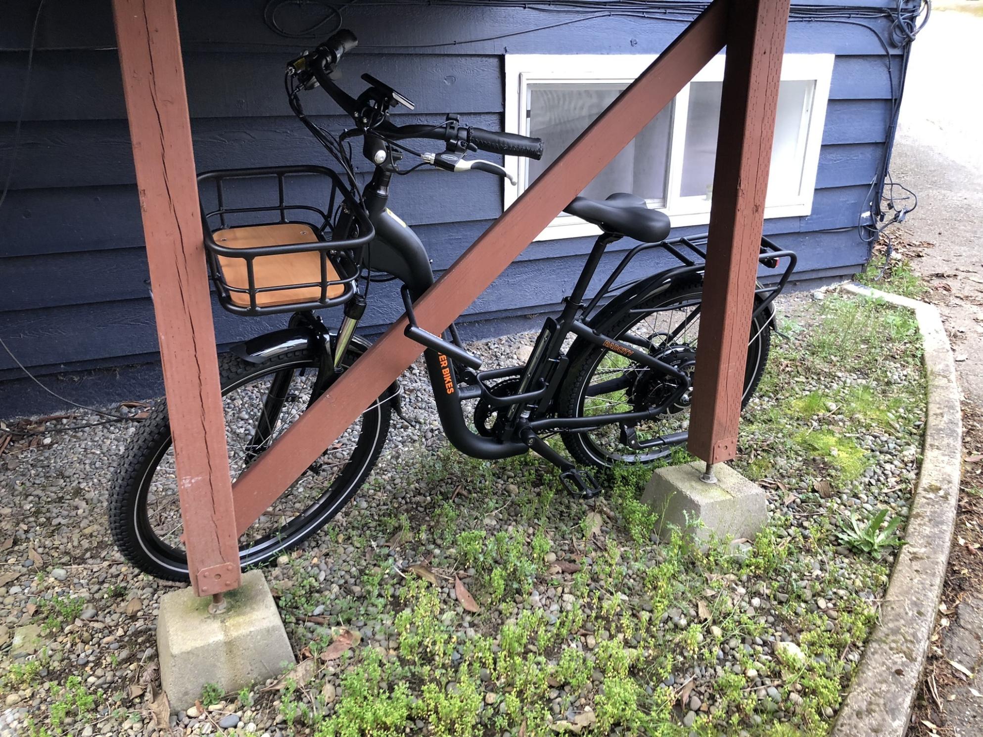 Rad Power Bikes RadCity Step-Thru 3 Black