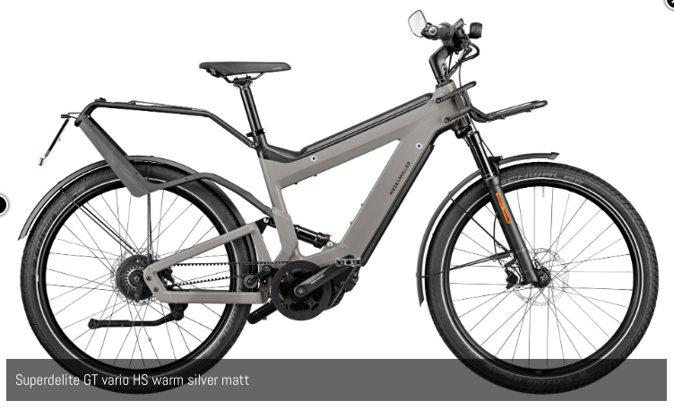 2022 Riese & Müller Superdelite Silver, gray or bare metal