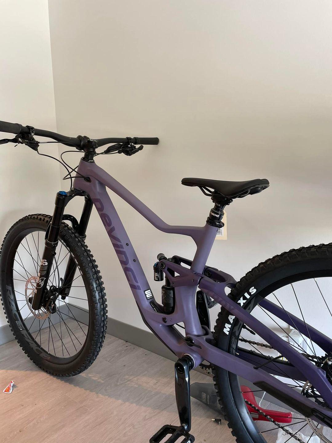 2021 Devinci Troy carbon Purple