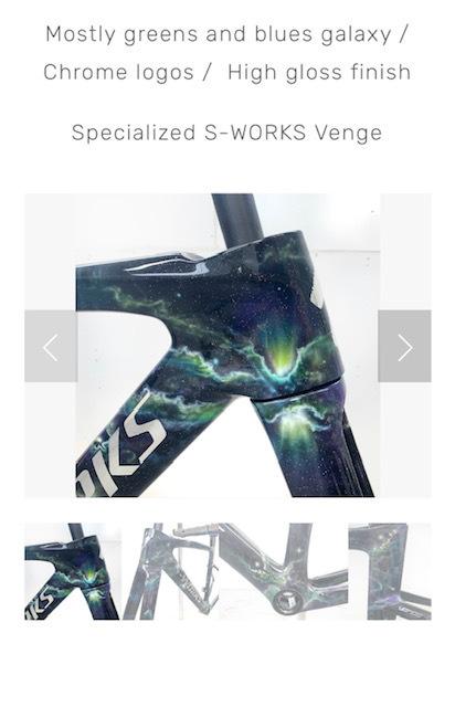 2020 S-WORKS VENGE Blue and Green