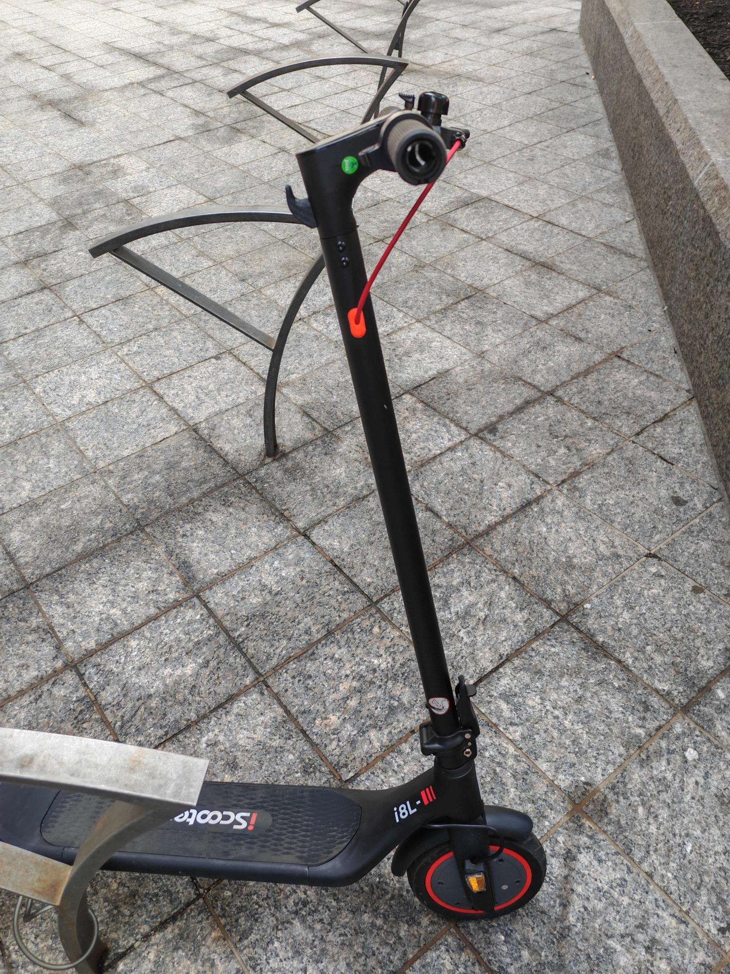 2025 iScooter e-scooter Black
