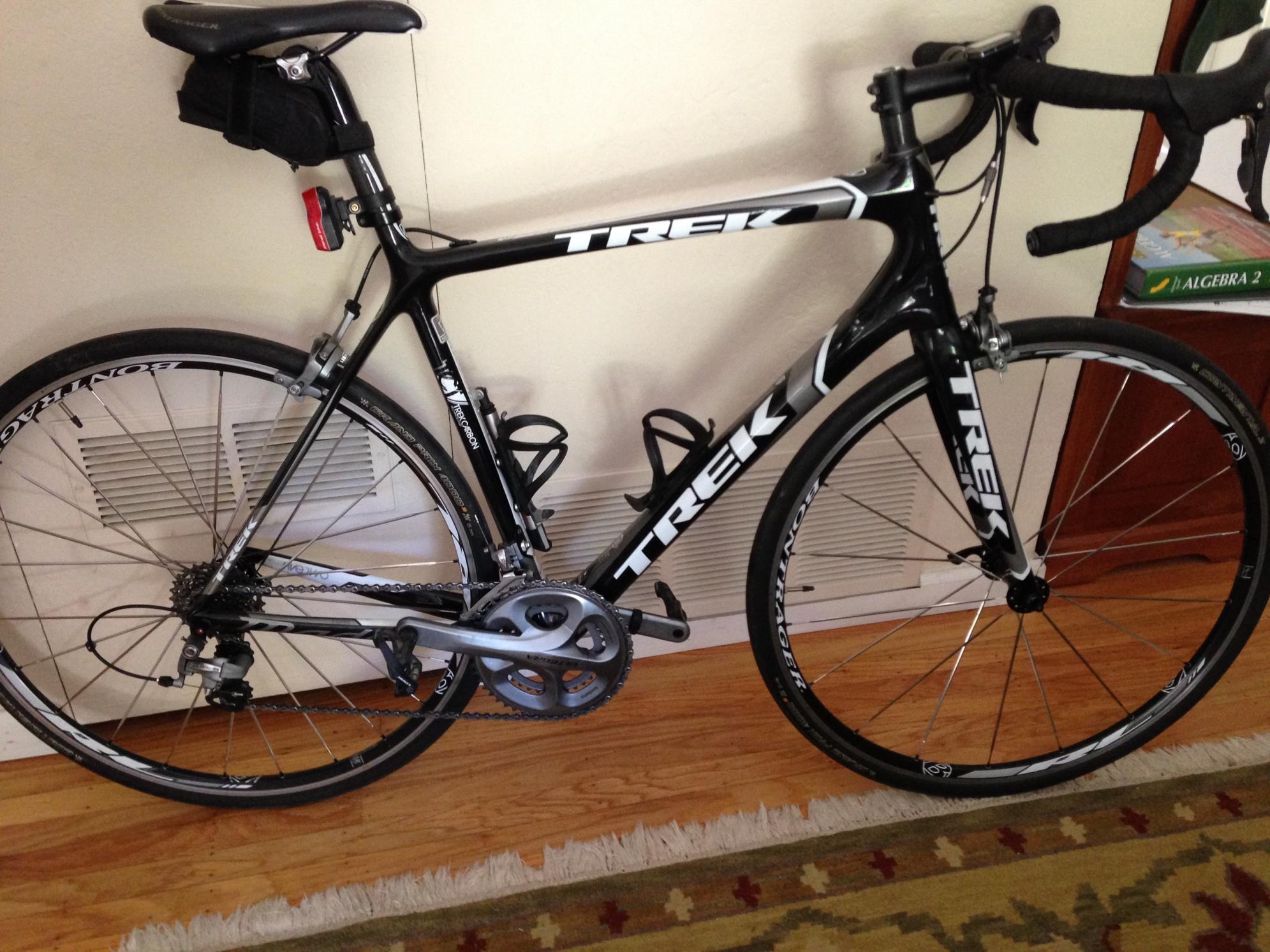 2011 Trek Madone 5.2 Black and White