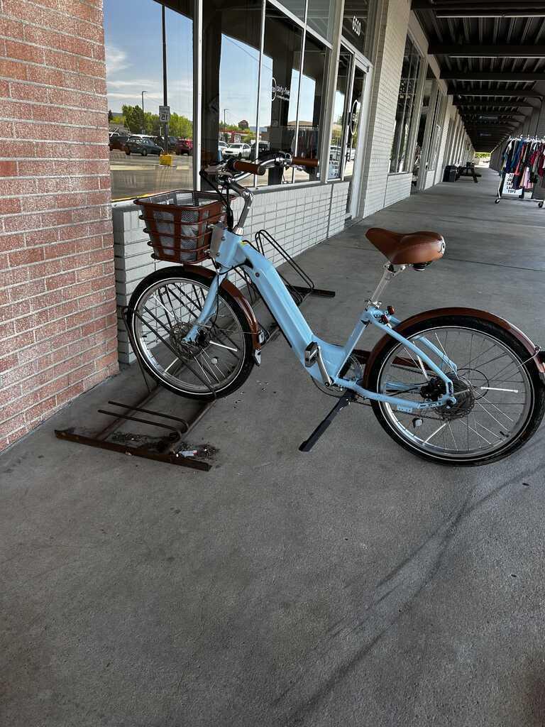 2023 Electric Bike Company E Blue and Brown