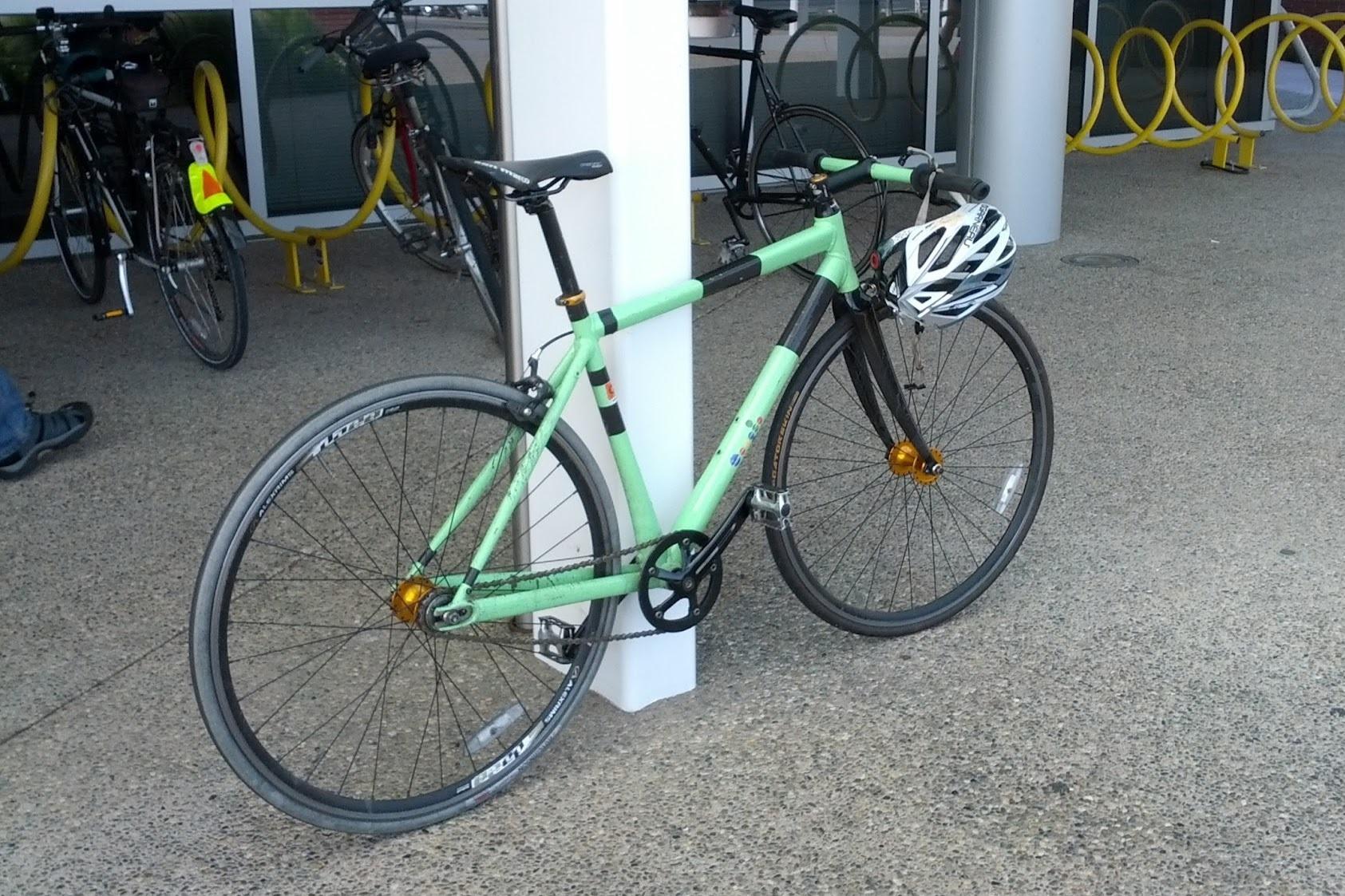 2009 Felt Aluminum city commuter Green
