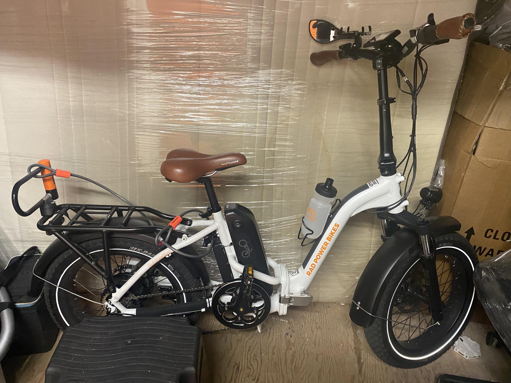 2020 Rad Power Bikes RadMini Step-Thru Electric Fat Bike V... White