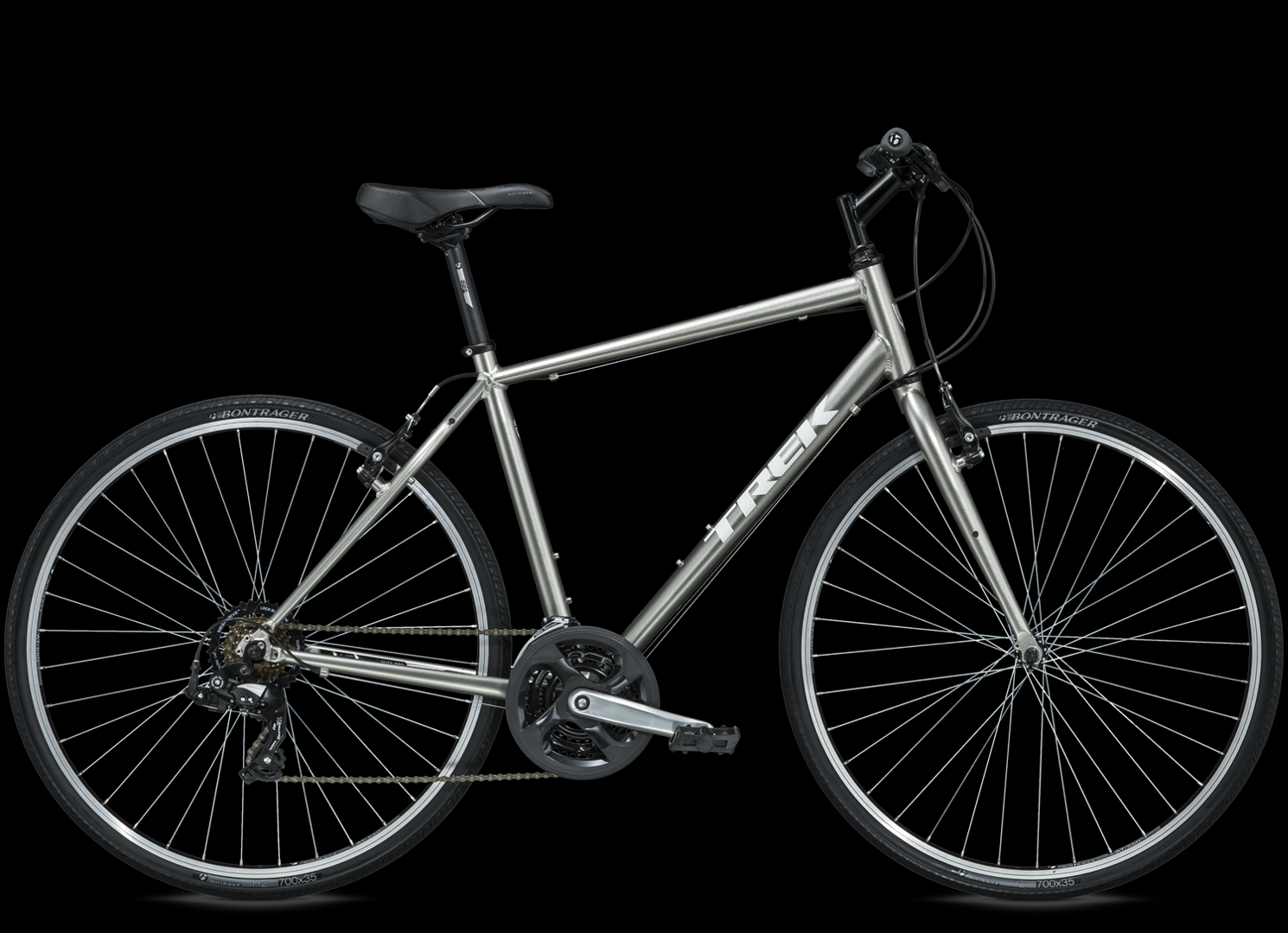 2016 Trek 7.0 FX Silver, gray or bare metal
