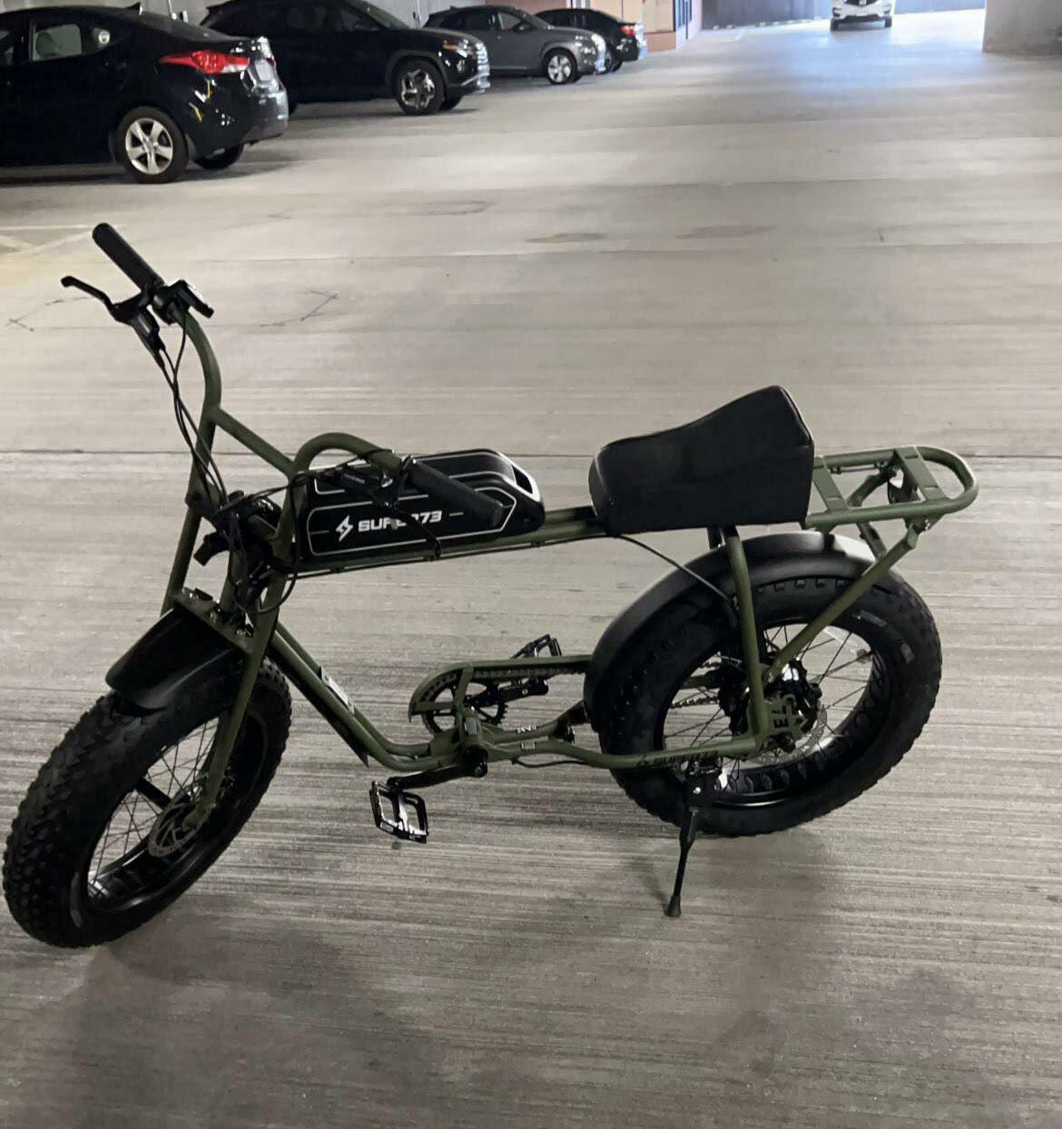 2022 Super73 S1 Electric Bike Green