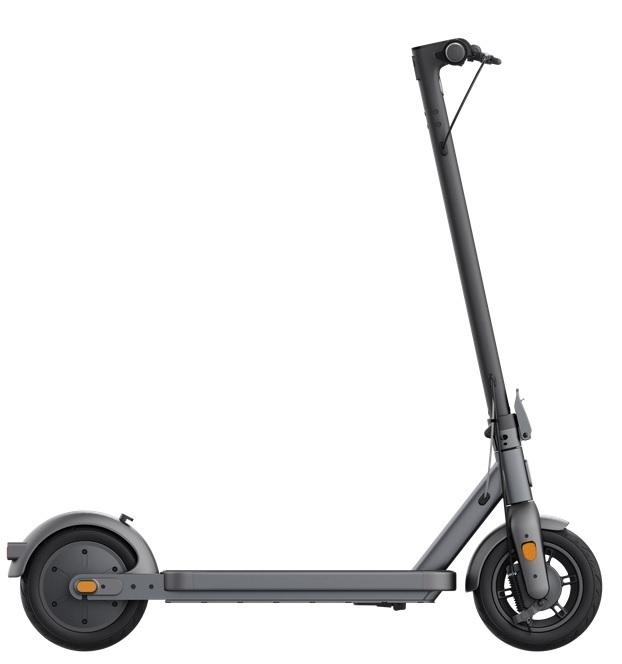 2023 Blutron S40 One e-scooter Silver, gray or bare metal