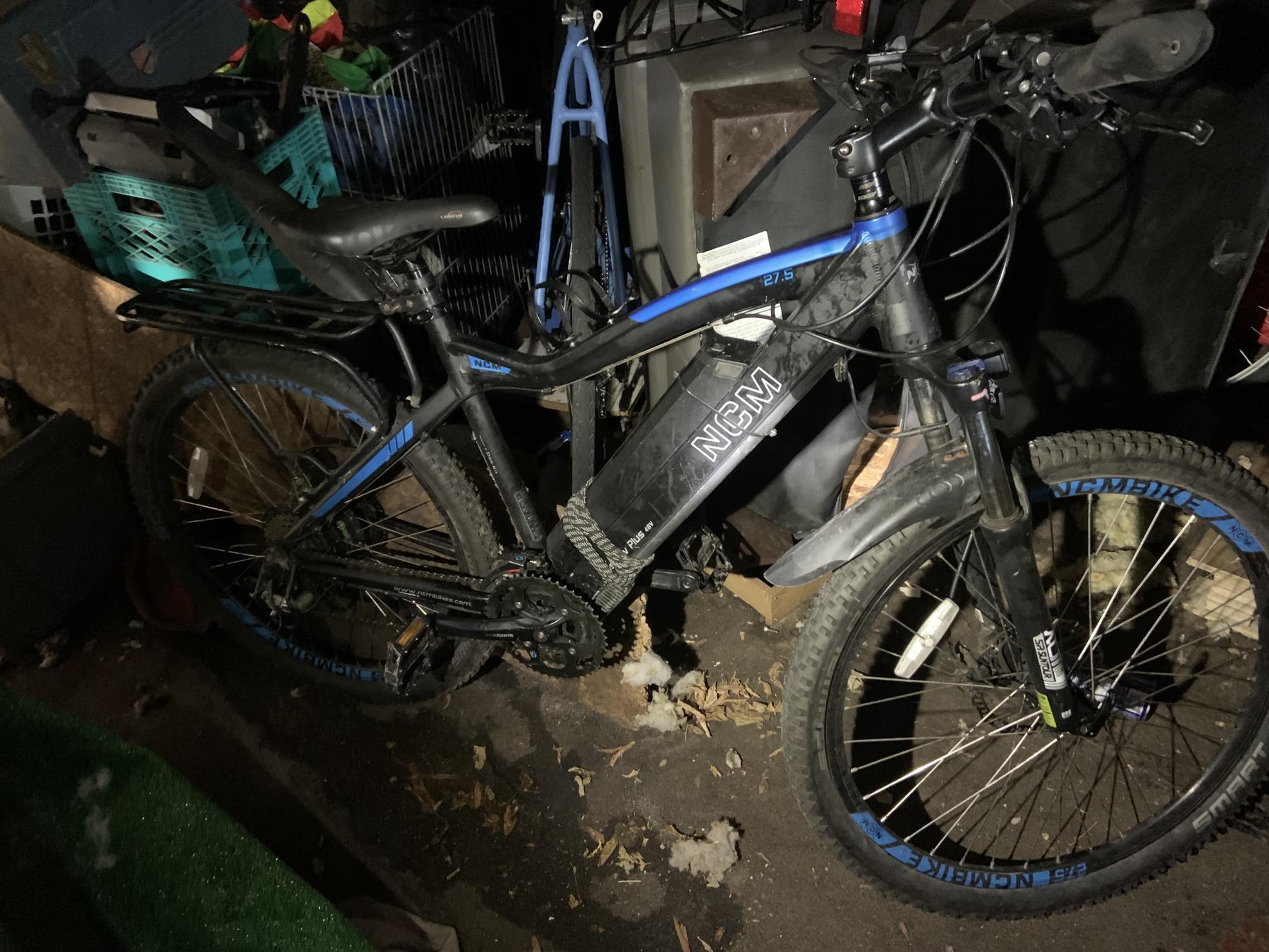 2020 NCM eBikes Moscow plus 48v Black and Blue
