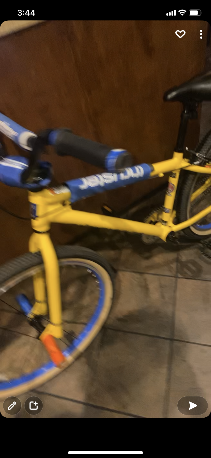 2021 Thruster Thruster street style 26 yellow Yellow or Gold and Blue