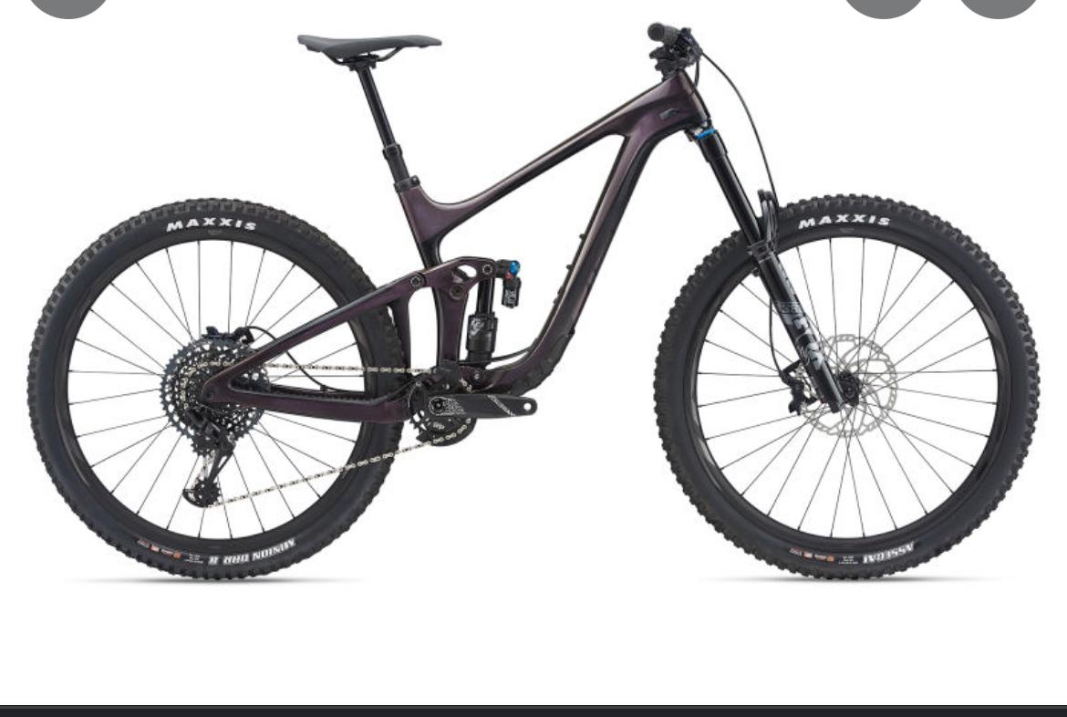 2021 Giant Reign advanced pro Purple