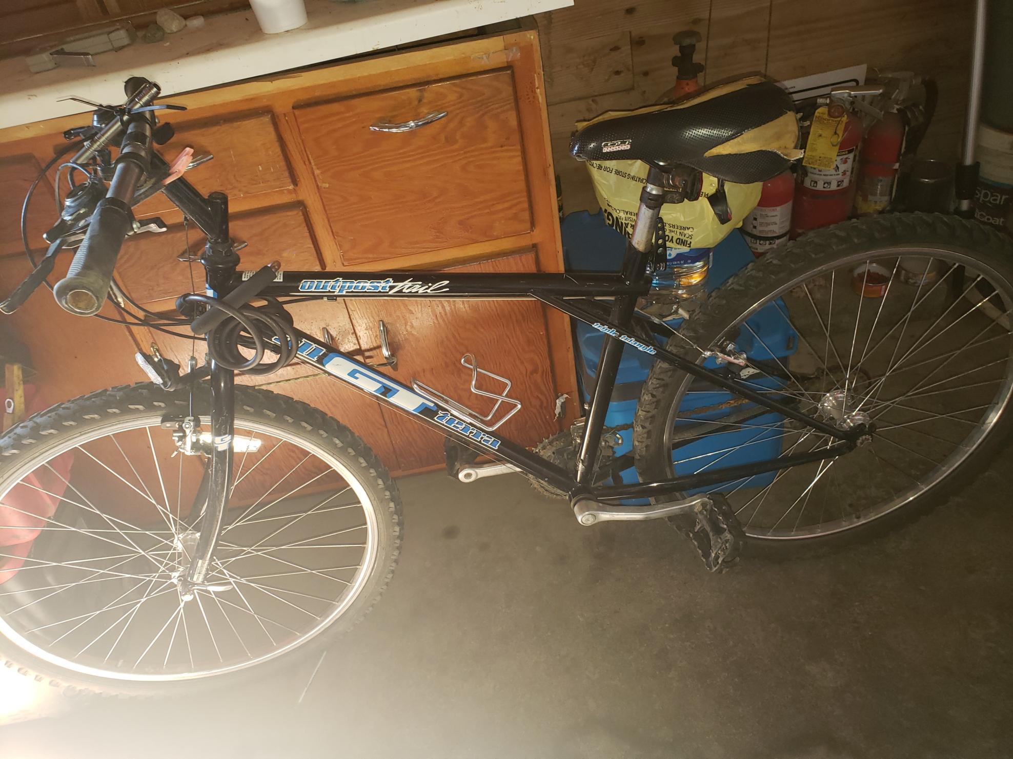 GT Bicycles Small Silver, gray or bare metal and Black