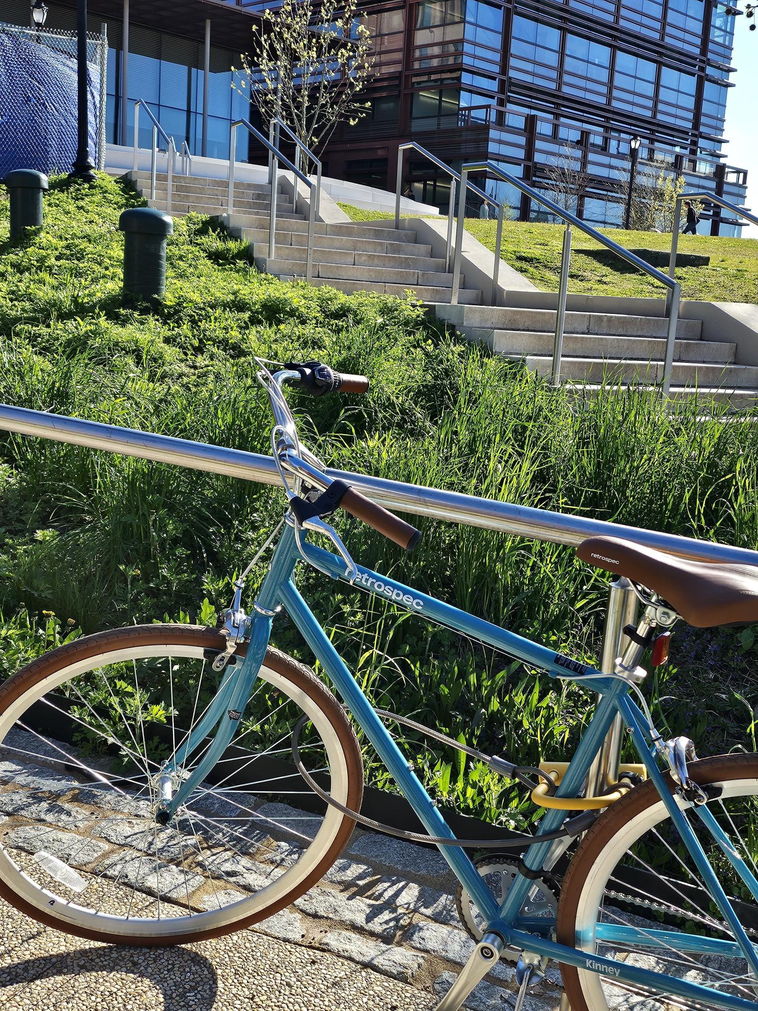 2024 Retrospec Kinney City Bike Blue