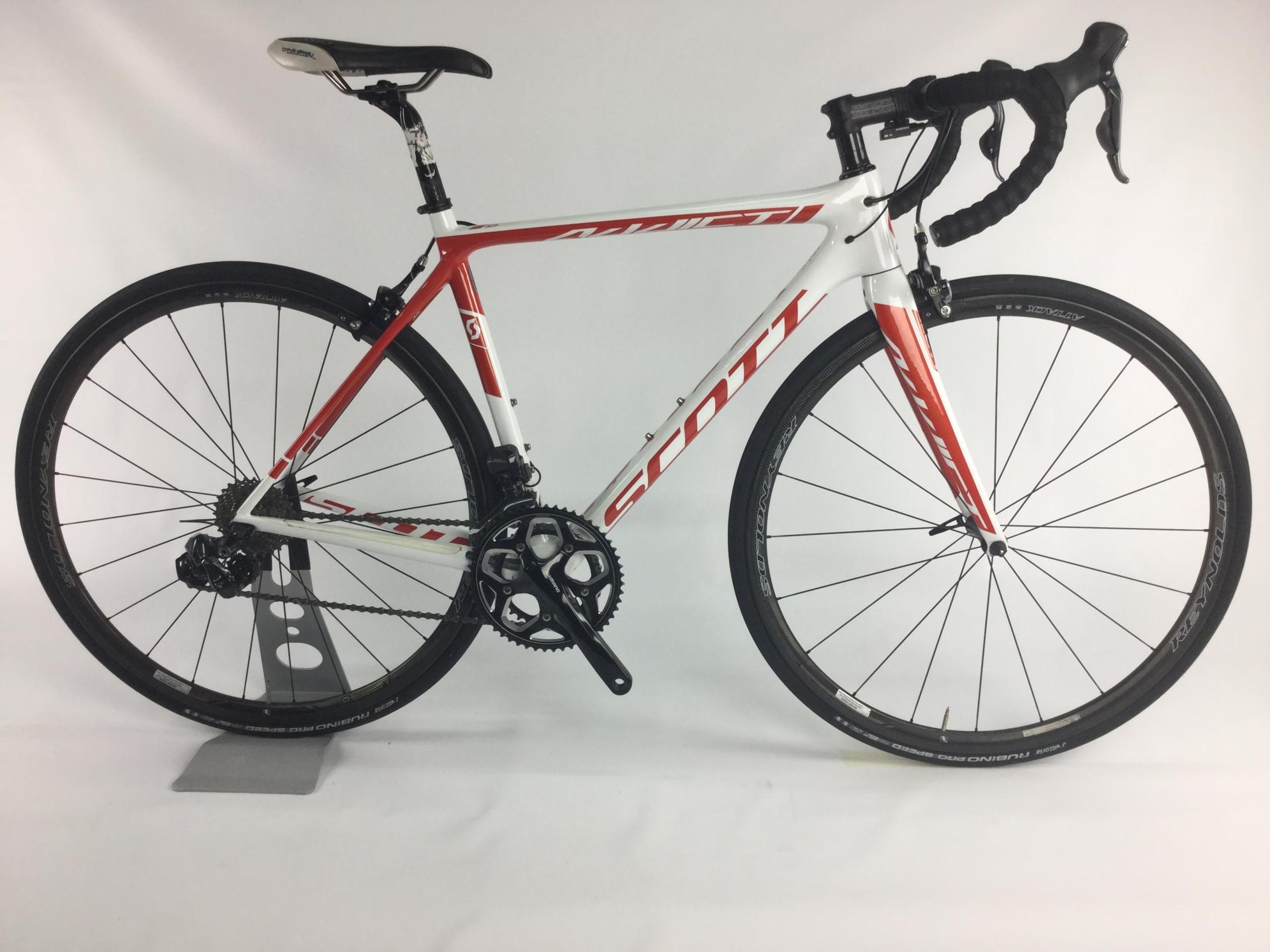 2015 SCOTT Addict 15 di2 White and Red