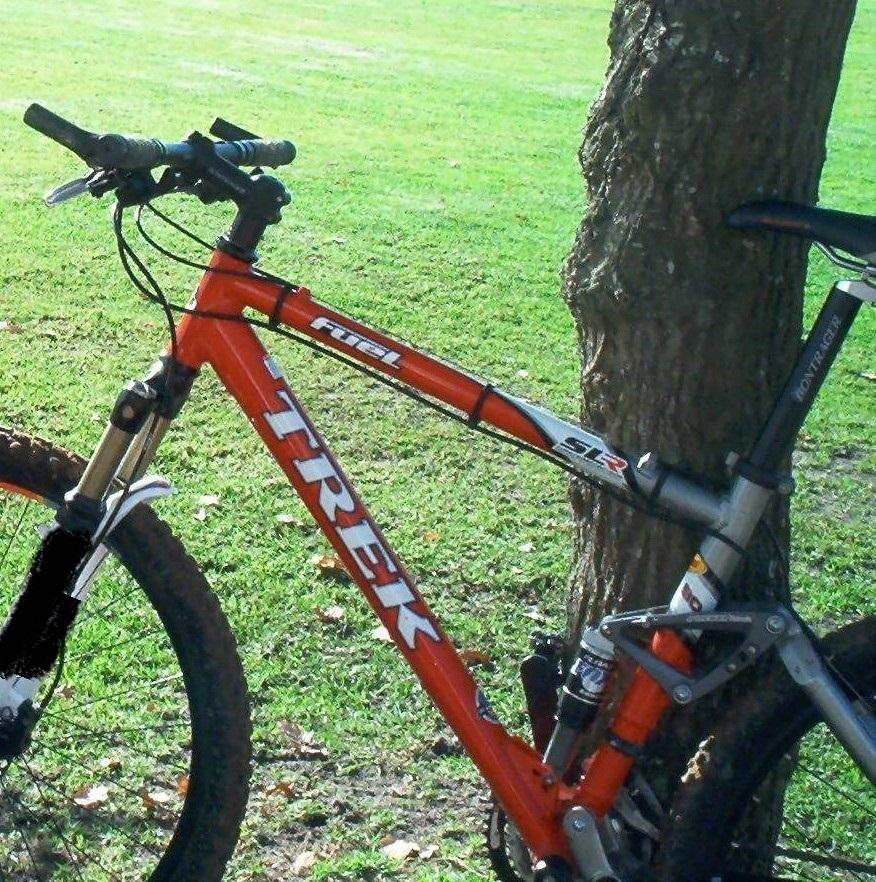 2002 Trek Fuel 90 + disc (hayes hydraulic) Red