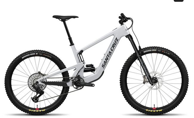 2024 Santa Cruz Heckler SL-1 C Silver, gray or bare metal